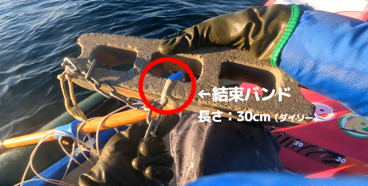 ボートからの餌釣りに欠かせない「アンカー（錨）」 | 釣りするふたご 